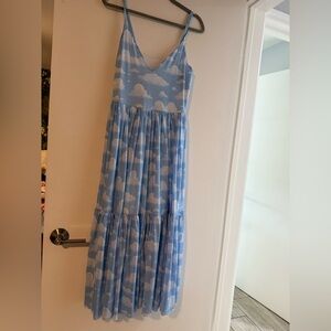 Blackmilk cloud maxi dress